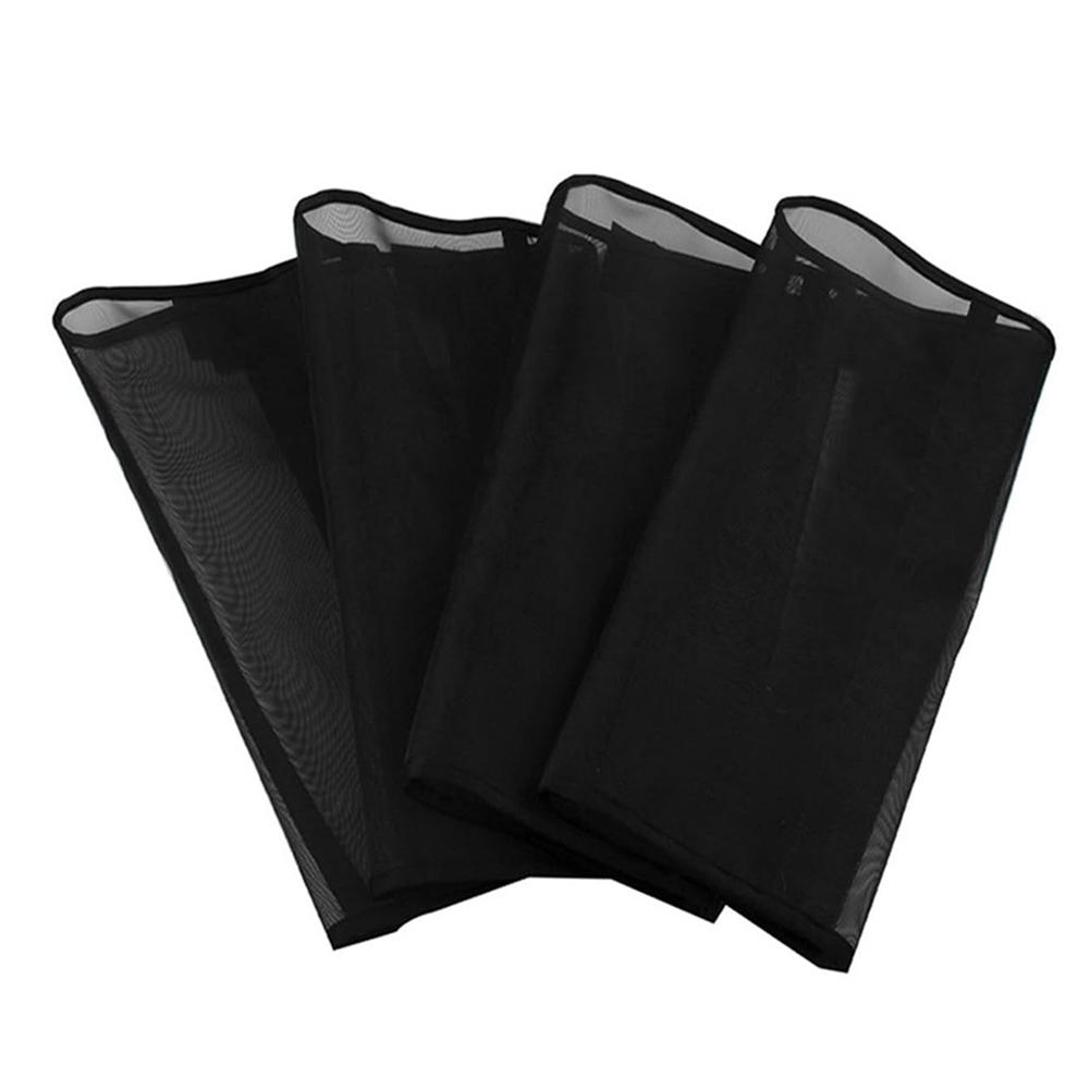 

Fine Mesh Fly Boots Prevent Mosquitoes Bites Loose-Fitting Horse Fly Boots Horse Fly Leggings for Horses чорний