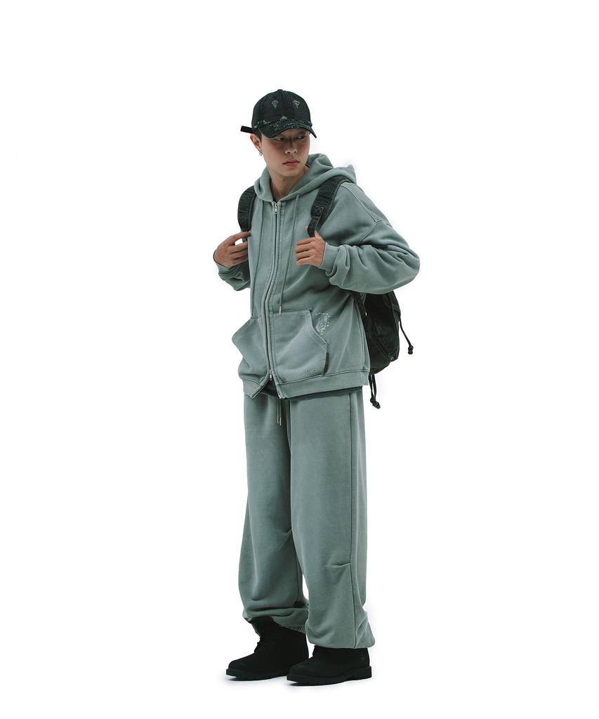 Depeugameoncheu Pig Brushed Sweat Pants [Khaki]