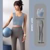 Conjunto Esportivo e de Yoga com Sutiã Esportivo Emagrecedor Costas Nuas Feminino 2025