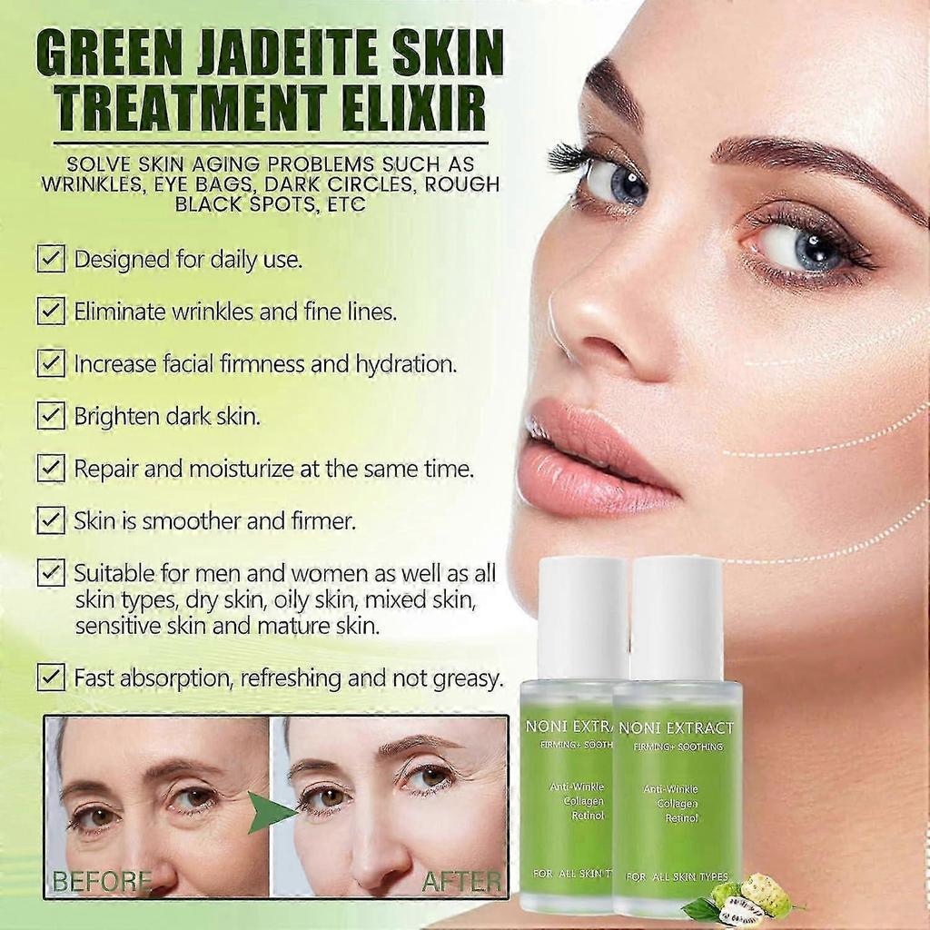 Noni fruit serum, facial serum with Noni extract, Noni energy ampoule, anti-aging serum for fine lines and wrinkles
