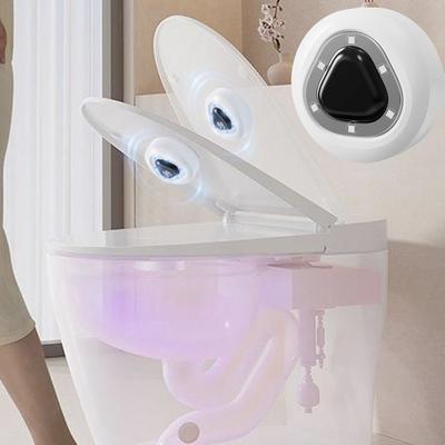 Tapa de Inodoro con Inducción Automática Limpieza Luz UV Autoadhesivo Asiento de Inodoro Inteligente Desinfectante Uso en el Hogar
