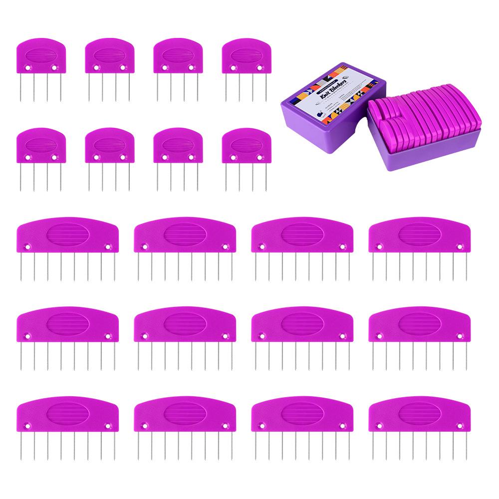 Shawl & Sweater Shaping Tool: Fixed Pin Comb for Knitting