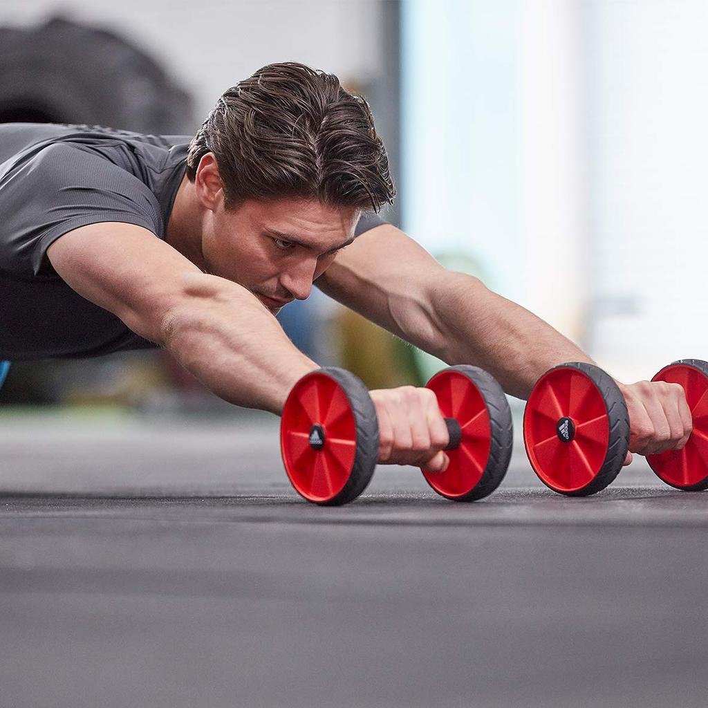 Adidas Abdominal Core Roller for Set of 2 Roller, Training, ADAC-11604,