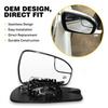 2pcs CAR AUTO HEATED MIRROR GLASS POWER LEFT For RIGHT 2013- Ford Fusion