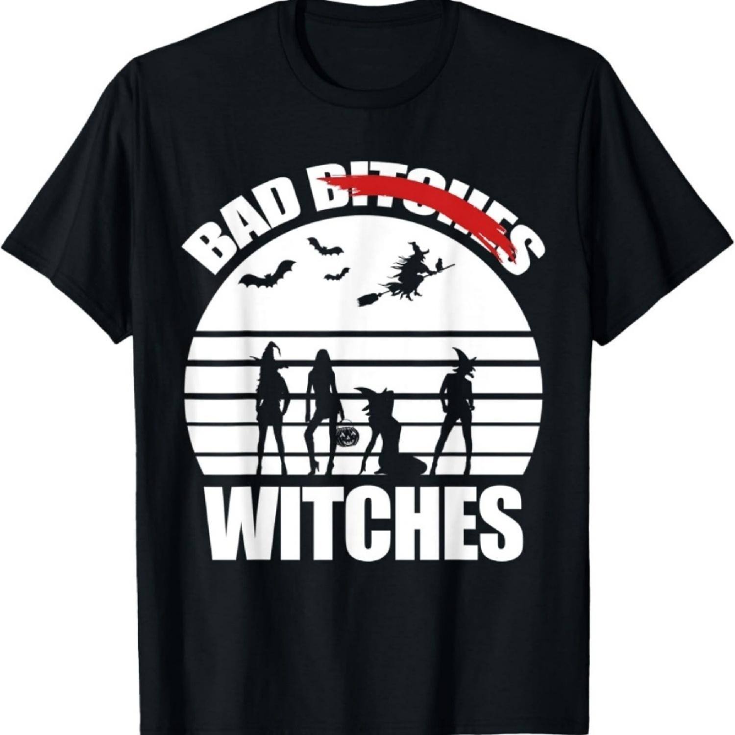 

Bad Witches Halloween costume & T-Shirt XXXXXL чорний