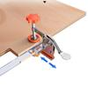 Woodworking Slotting For Mold Cabinet Door Auxiliary Tool Plate Clamp Drilling  For Power Tool Accessory