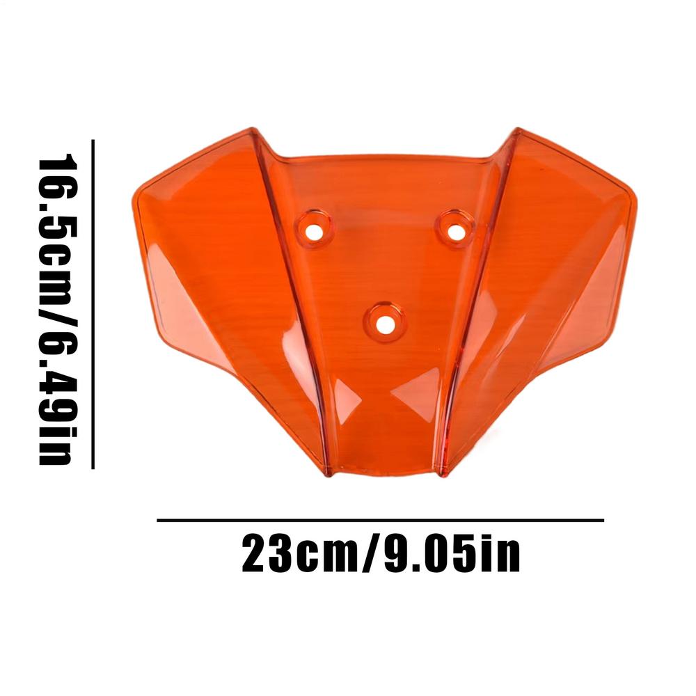 For KTM Duke125/Duke390 2025 2025  KTM 1290 Super Duke R/MY20 2020-2025 Motorcycle Windshield Motorcycle Windscreen Windshield
