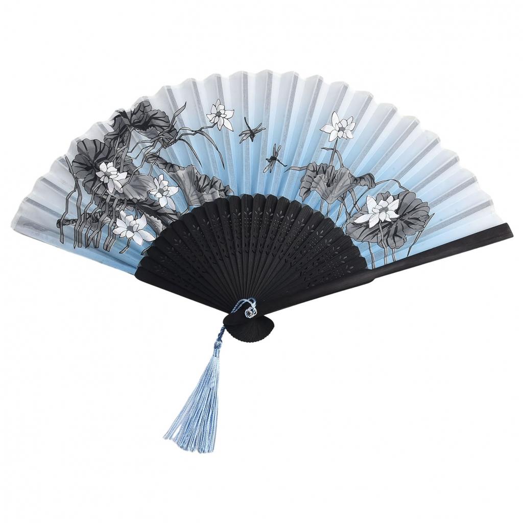 Authentic Japanese Style Hand Fan for Asian Wedding and Summer Occasions