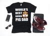 Best Guinea Pig Dad T-Shirt, Funny Guinea Pig Fathers Day Tank Top, Guinea Pig Dads T-shirt, T-shirt,T-shirt, Apparel Gift