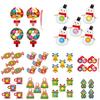 Delightful Christmas Pop It Fidget Toy Featuring Colorful Design For Stress Relief