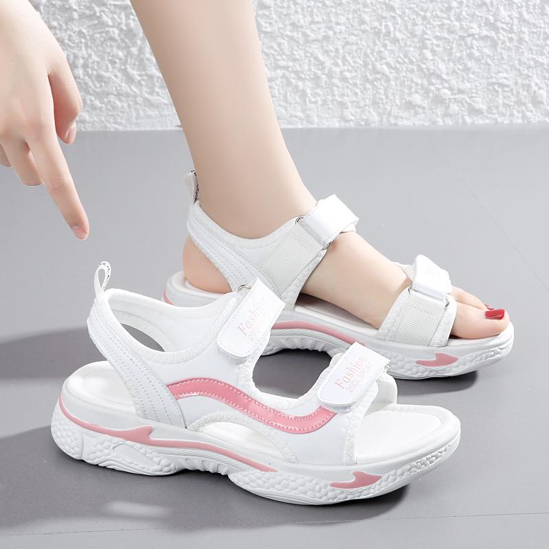 Sommer mote for barn Lett utendørs Casual sandaler Strandsko for kvinner Tøfler