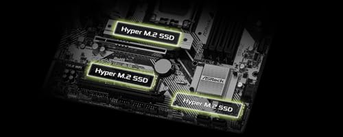 ASRock B760M Pro RS Motherboard DDR5 7200MHz HDMI