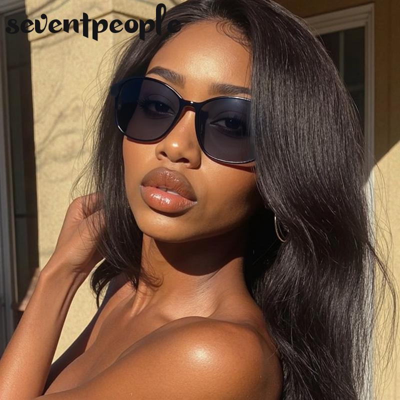 Sexy Oversized Cat Eye Punk Sunglasses Women Big  Luxury Brand Vintage Metal Frame Driving Sun Glasses For Ladies Shades