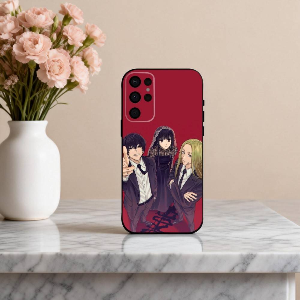 Anime S-Sakamoto-O D-Days Phone Case For Samsung S25,S24,S21,S22,S23,S30,Ultra,S20,Plus,Others Soft Black Cover