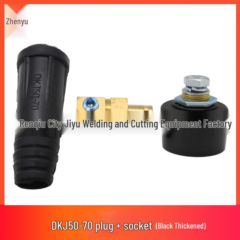 Universal Male and Female Welding Cable Quick Connectors & Plug Socket Set