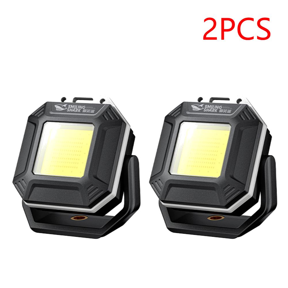 1-5PCS COB LED Inspection Light Waterproof Flashlight with Magnetic Base Emergency Light Rechargeable for Car Repair Emergency