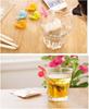 Silicone Tea Bag Holder In Snail Shape, Gift Set In Zesty Colors, 10 Pieces