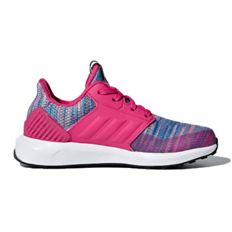 adidas Rapida Run BTW K Low Top Kids' Running Shoes Pink Blue Kids' AH2603