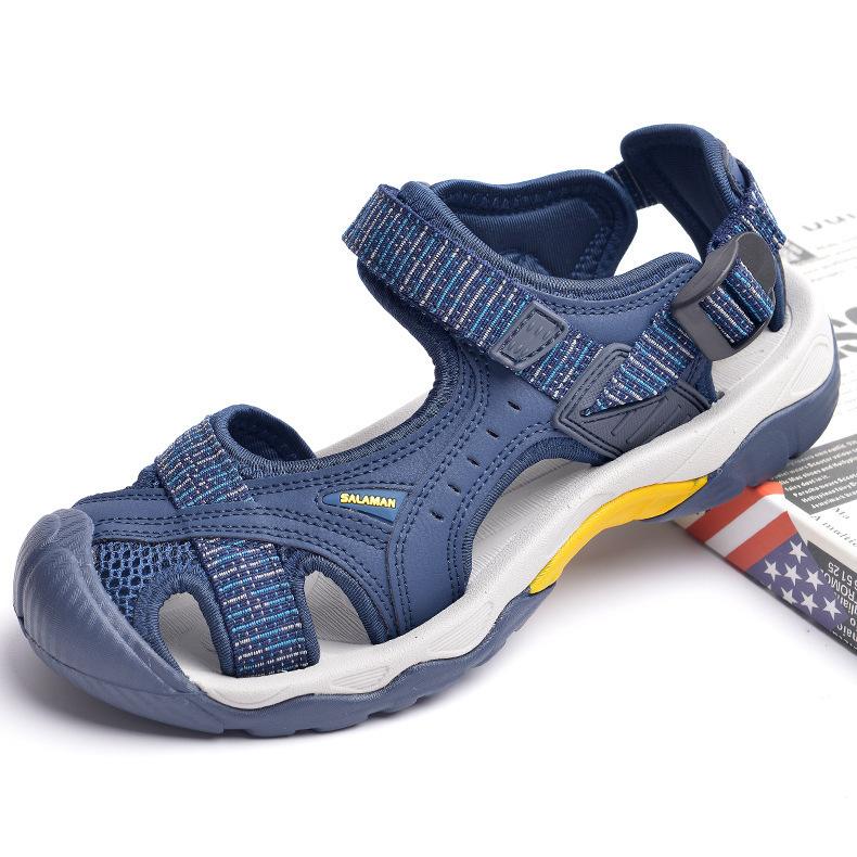 Foreign trade export outdoor sports sandals hole beach shoes men and women non-slip soft sole quick-drying wading shoes