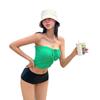 Women's Sexy Backless Two-Piece Swimsuit - High-End Hot Girl Beach Wear
