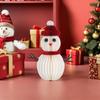 Weihnachts-Schneemann-Dekoration Waben-Tischmittelstück Für Feiertagsparty Indoor-Tischdekoration Winter-Hausparty-Zubehör