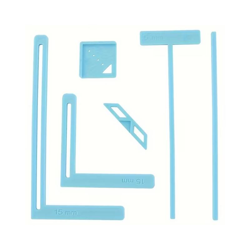 Bookbinding Tool Ruler DIY Journal Scrapbook Cover Making With Precise Measurements Book Binding Template 1