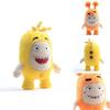Adorable Oddbods 23cm Plush Soft Cuddly Toy Newt Bubbles Pogo Zee Jeff Fuse Slick Doll