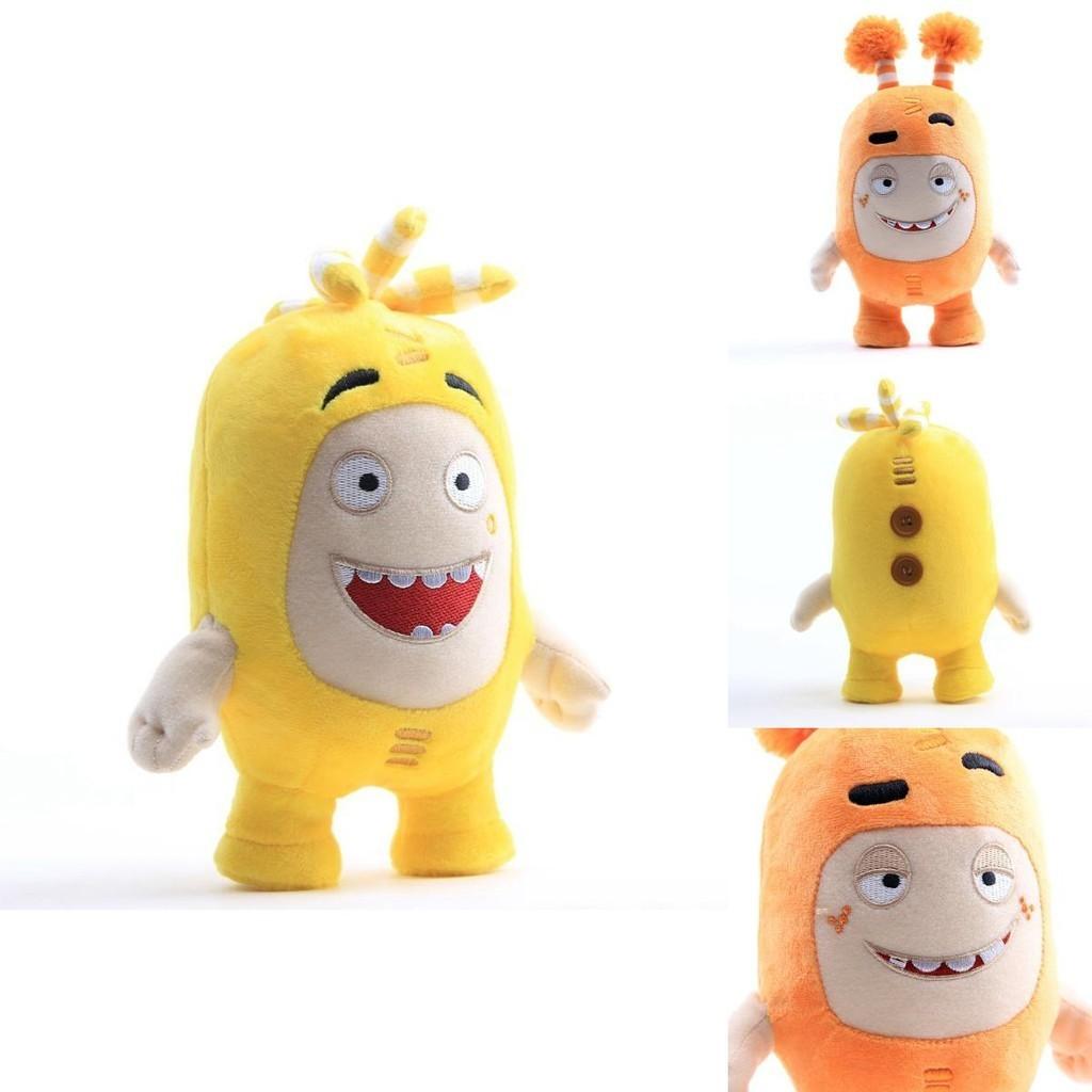 Adorable Oddbods 23cm Plush Soft Cuddly Toy Newt Bubbles Pogo Zee Jeff Fuse Slick Doll