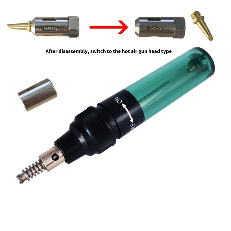 16 In 1 Butanes Soldering Iron Kits Gas Mini Torch Adjustable Flamme Welding Pen Tool for Diverse Welding Applications