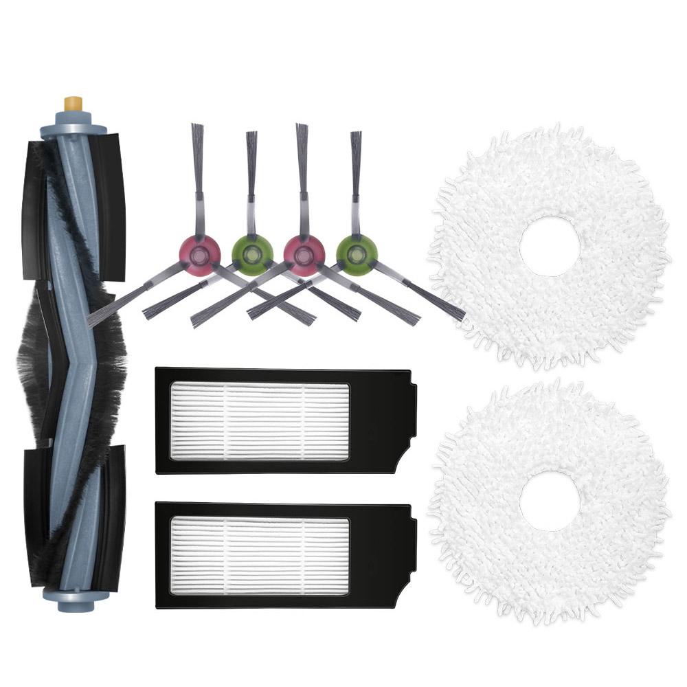 Replacement Accessories Filter Main Side Brush Back Cover Mop Cloth for Ecovacs Deebot X1 TURBO OMNI Robot Vacuum Cleaner