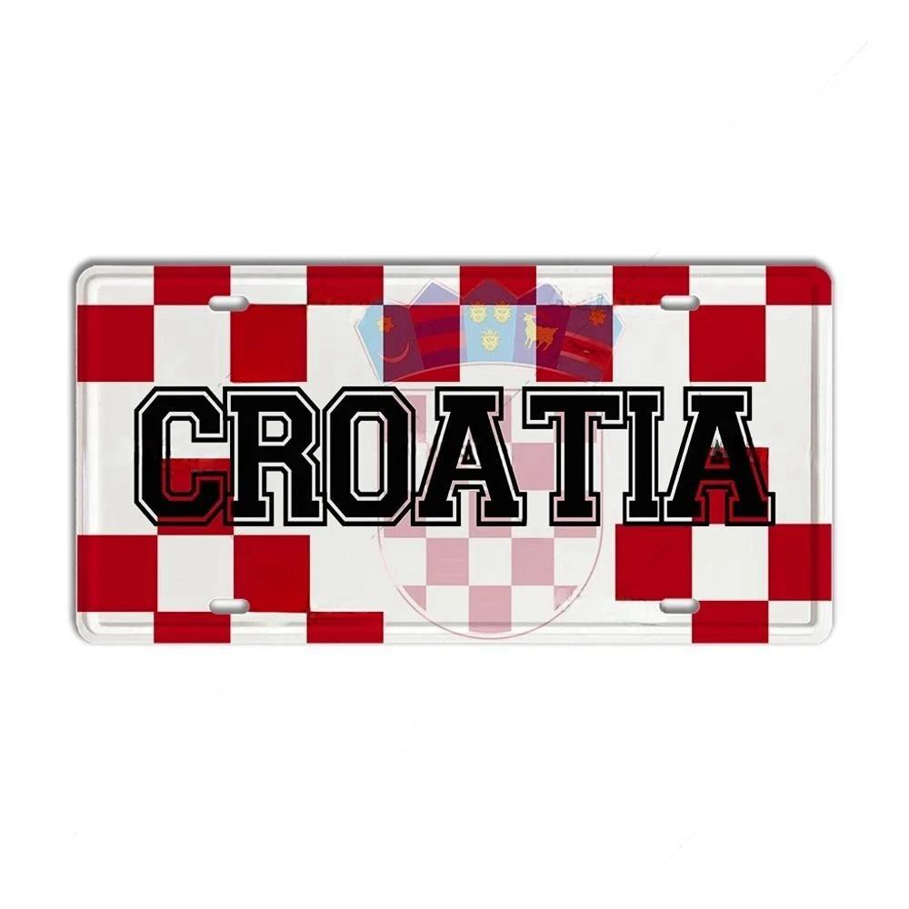 DORA Tin Sign Vintage Ctiy Aluminum Plate Barcelona MILAN Madrid Country Metal Plaque LIverpool Manchester Tottenham Decortaive Car Sign Wall