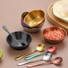 Stainless Steel Sauce Dish Spoon Set Stackable Food Safe Dipping Plate for Kitchen Dinner Party BBQ Sushi Tableware