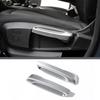 For BMW F46 LCI 2 Series Gran Tourer 2016 2017 2018   Car Interior ABS Silver Sticker Gear Shift Panel Cover Trim