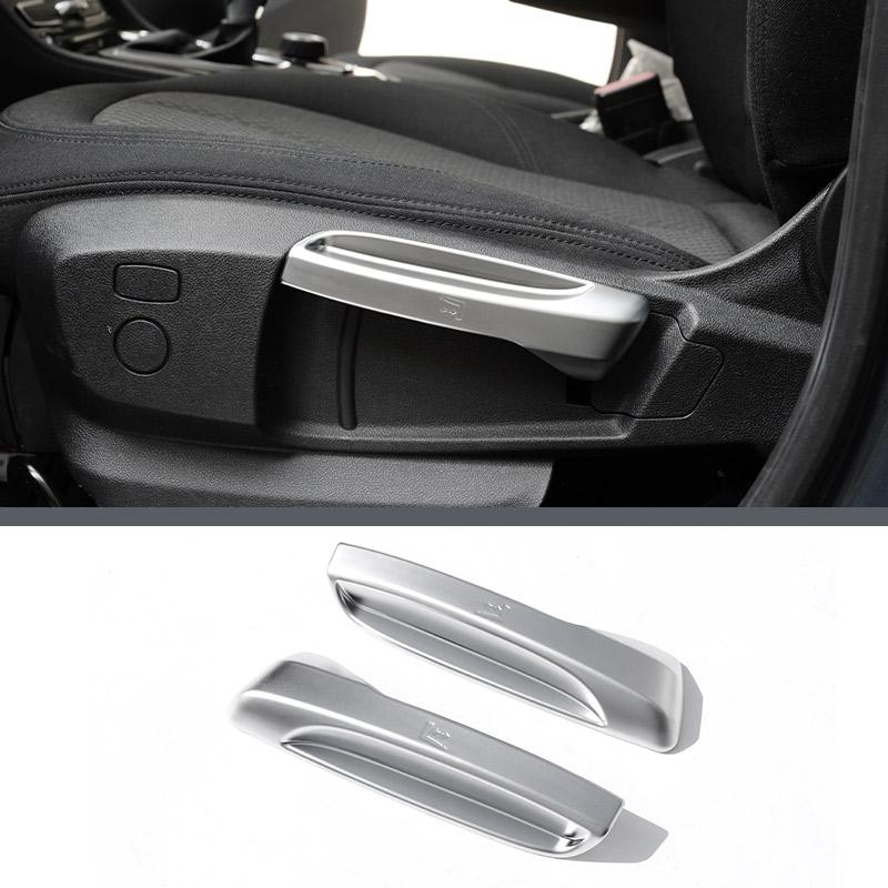 For BMW F46 LCI 2 Series Gran Tourer 2016 2017 2018 Car Interior ABS Silver Sticker Gear Shift Panel Cover Trim