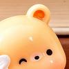 Cute Animal Miniature Figurine Mini Resin Bear Bunny Duck Holding Flower Statue for DIY Moss Landscape Fairy Garden Home Cake Decor