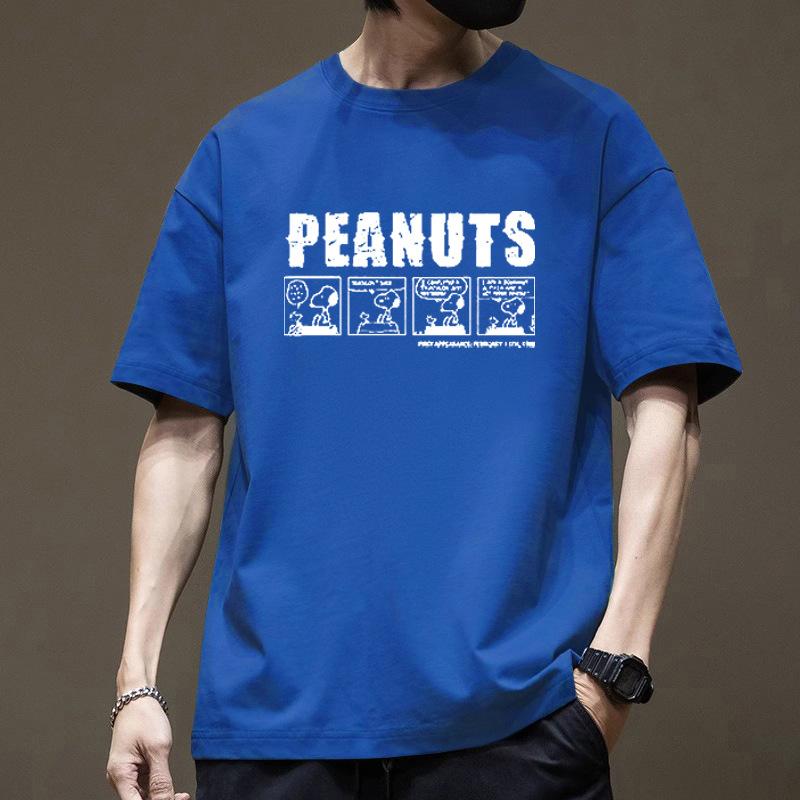 Summer Men T-shirts Cotton Short Sleeve T Shirt Comfortable Fabric Sportwear