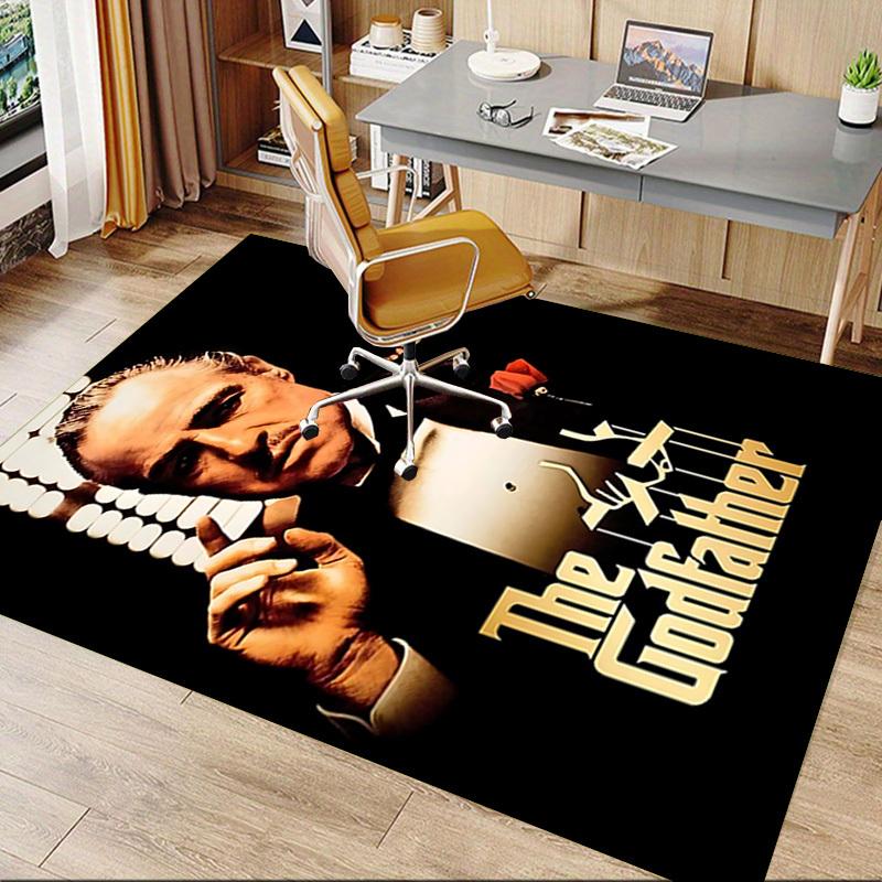 1pc The Godfather Carpet Anti Slip Polyester Floor Mat for office,Bedroom