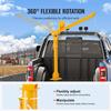 Pickup Truck Crane Hoist Crane 1100 lbs with Manual Winch 360° Hoist Lift