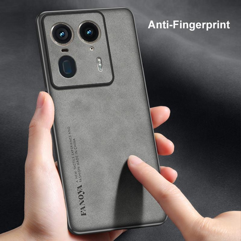For Motorola Edge 50 Ultra Case Luxury PU Leather Phone Case For Motorola Moto X50 Ultra 5G Back Cover Matte Silicone Protection
