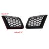 2 Stück Wabenmuster Frontgrill Grill Passend für Seat Ibiza Cordoba 6L 2002-2009 FR
