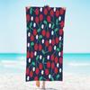 Microfiber Fruit Beach Towels Sand Free Quick Dry Lightweight Travel Bath Towels Large Oversized,Sweet Watermelon Pool Towels