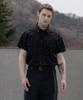 Dekkoloso Western Two-Pocket Short Sleeve Shirt [Black]