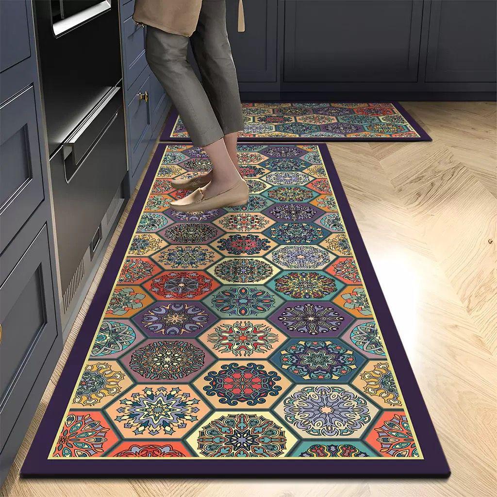 Kitchen Special Diatom Mud Floor Mat Waterproof And Oil-Proof Wipe-Free Foot Pad Water-Absorbing Oil-Absorbing Non-Slip Cleaning-Free Floor Mat 40*60cm