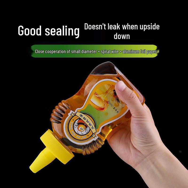 ZISIZ Plastic Honey Bottle