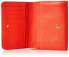 Marie Claire Women's Bifold Wallet, Genuine Leather, Zippered Coin Purse, Large Capacity, Brand: Carrousel 88649-52, Orange