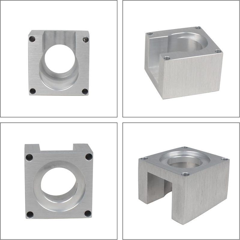 Алюминиевый монтажный кронштейн для шагового двигателя Nema23 Основание для крепления Пластина-поддержка Держатель Зажим Аксессуары для ЧПУ