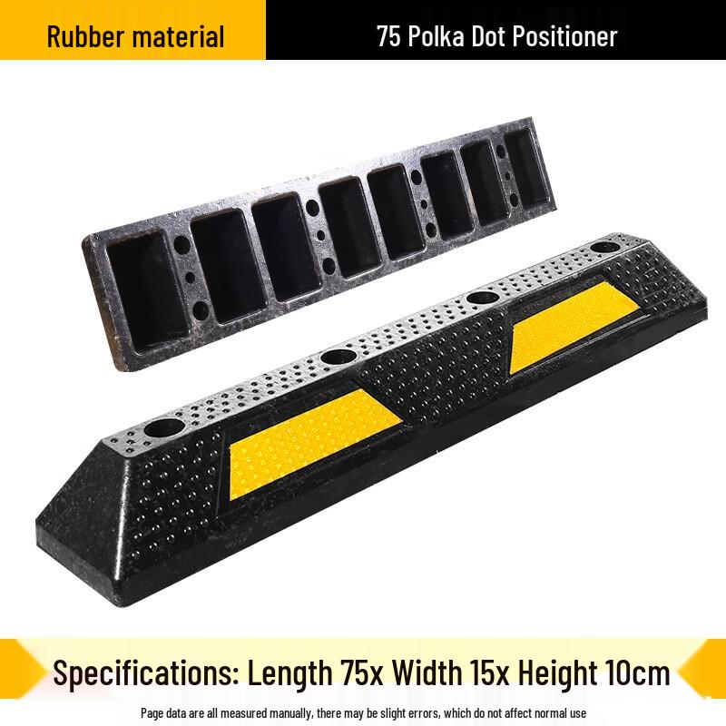 Rubber Parking Space Limiter