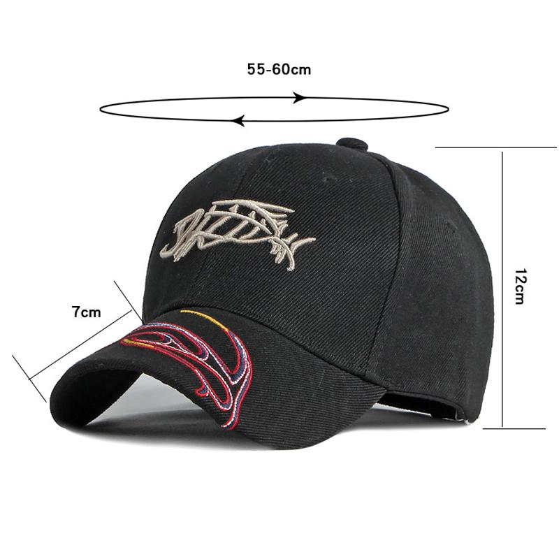 Baseballkappe mit dreidimensionaler Stickerei für Männer und Frauen, Outdoor-Sportkappe, Snapback-Mütze, Sonnenblende, Angelmütze, Schirmmütze