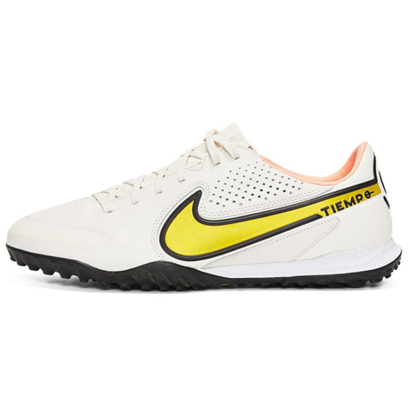 Nike React Tiempo Legend 9 Pro TF 'White Yellow' Sneakers DA1192-002