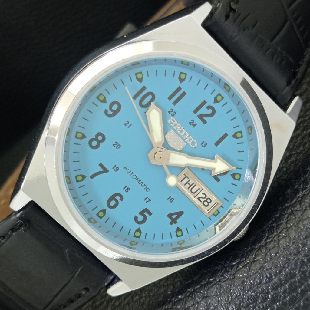 

VINTAGE SEIKO 5 AUTOMATIC 6309A REFURBISHED JAPAN MENS WRIST WATCH a441750-1 Sk-a441750